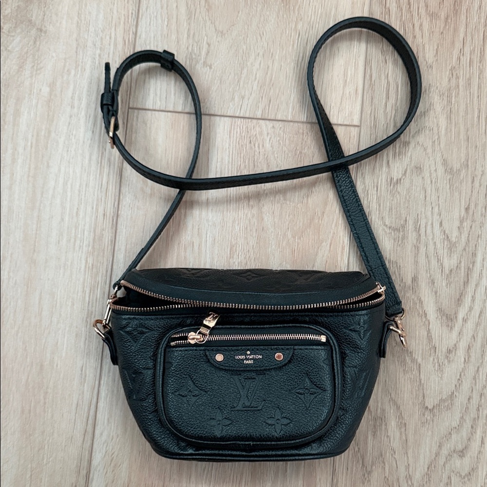 Louis Vuitton Black Mini Bumbag